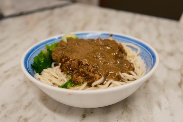 Sesame paste noodles in Tainan