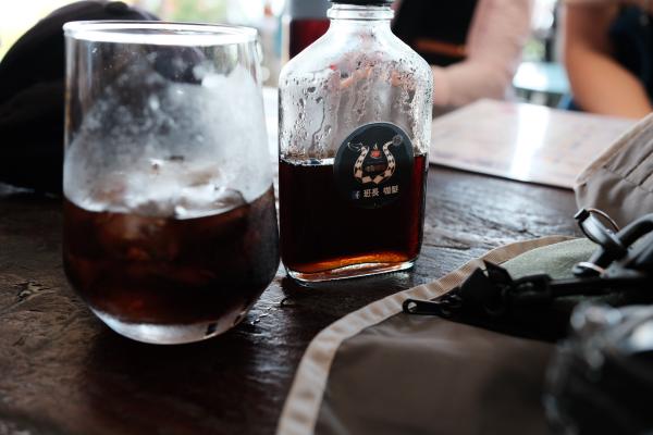 Cold brewed coffee