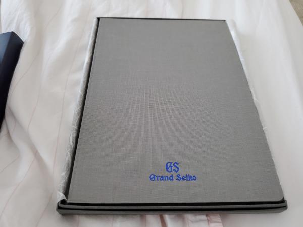 Grand Seiko Notebook in box