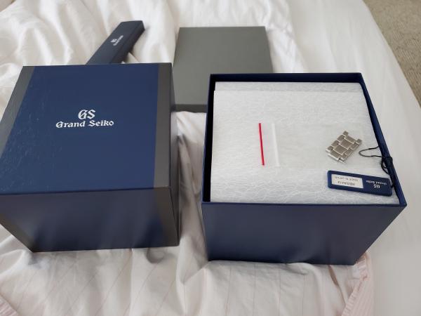 Grand Seiko open box set