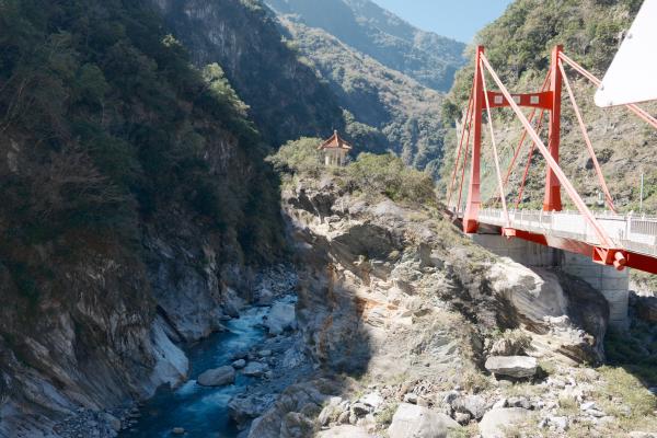 A view of taroko gorge