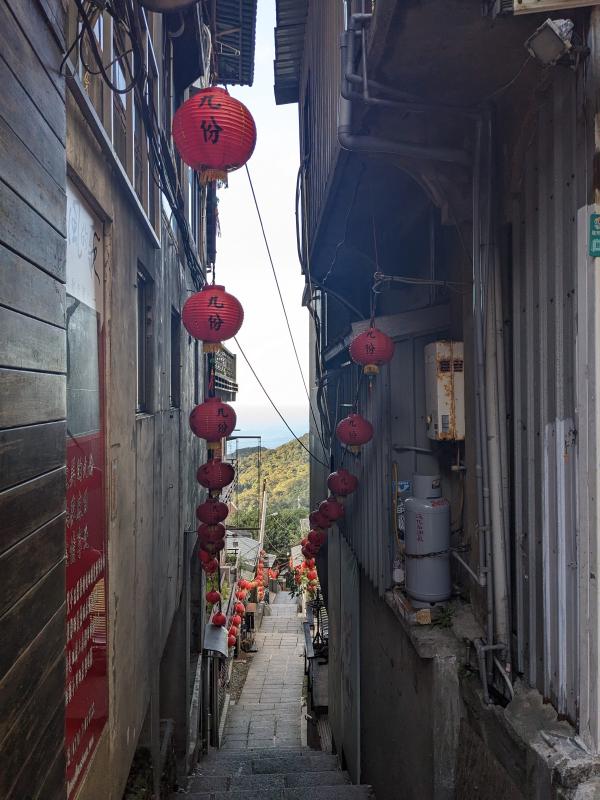 An alley in Jiufen