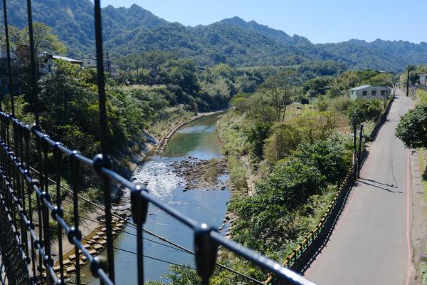 The river at shifen, from the bridge