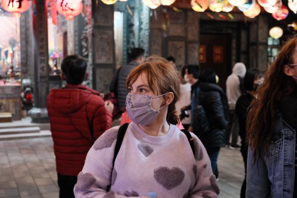 Colette at Tainan lantern festival