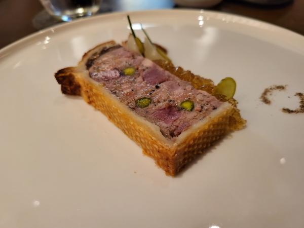 Pastry edge of the Pâté