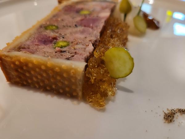 Jelly edge of the Pâté