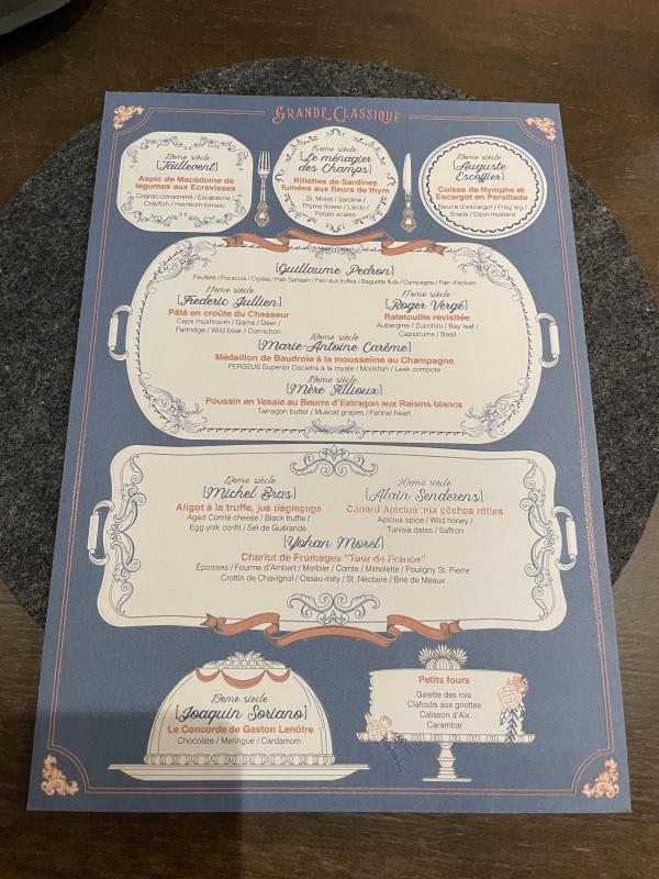 Back of the RAW menu