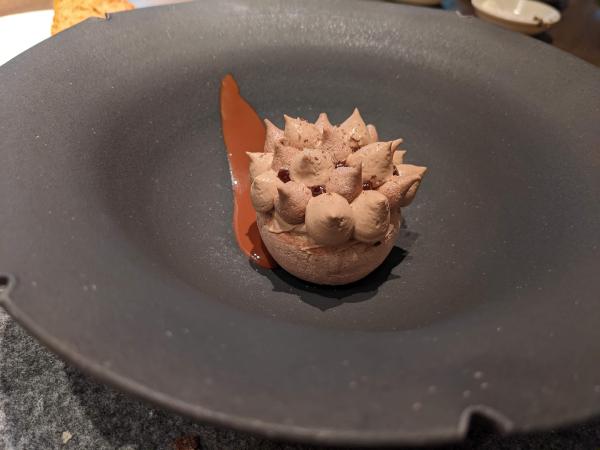 The chocolate dish, unbroken