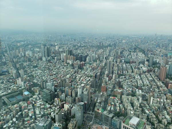 View of Taipei from Taipei 101