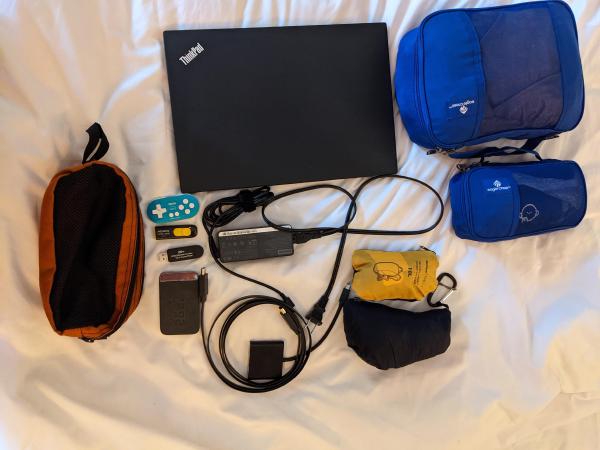 My electronics, unpacked.