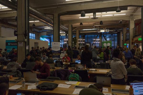 The developer week hackathon at Galvanize