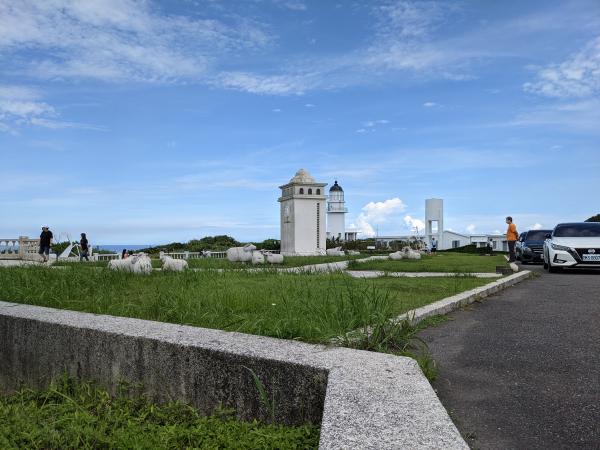 Picture of sandiaojiao lighthouse.
